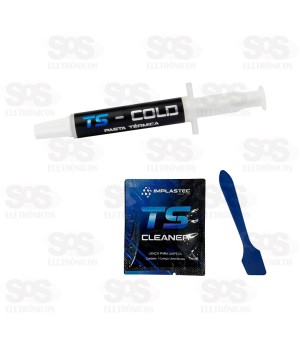 Pasta Térmica Para CPU 1G TS-Extreme Implastec