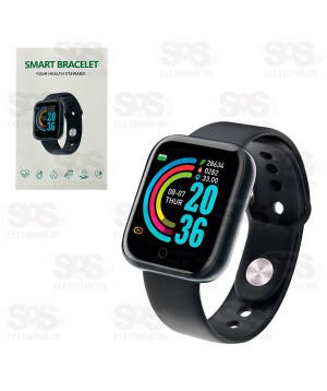 Relógio Smartwatch Bracelete D20