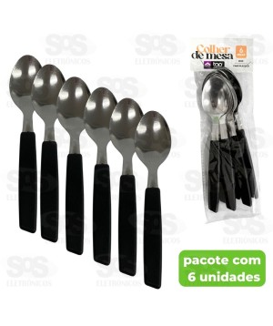 Colher De Mesa 6 Unidades TOP1635