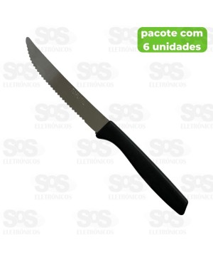 Kit Faca De Mesa Com 6 Unidades TOP1637