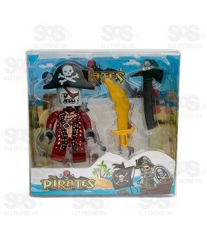 Boneco De Montar Coleção The Pirates Toy King TK-AB7983