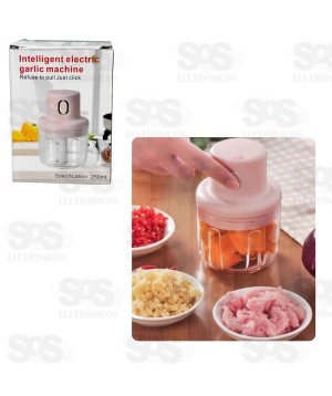 Mini Processador Elétrico 250 ml Modelos Sortidos