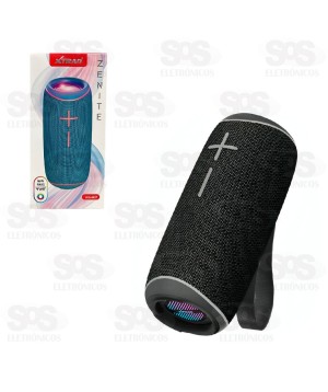 Caixa De Som Bluetooth 16W Com LED Zenite Xtrad WS-807
