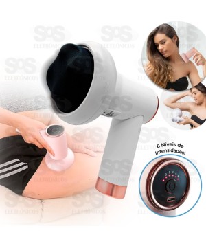 Massageador Giratório Anti-Celulite 6 Velocidade Eletromex EL-1941