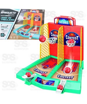MIni Basquete com Lançador Duplo Zippy 10467