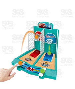 MIni Basquete com Lançador Duplo Zippy 10467