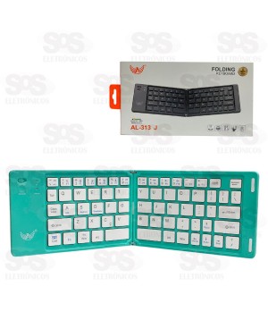 Mini Teclado Dobrável Sem Fio Bluetooth Altomex AL-313 J