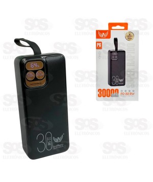 Carga Extra 30.000mAh 22.5W Altomex P6