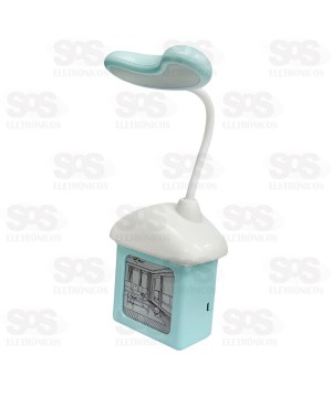 Luminária De Mesa Articulável Casinha 2 Nível Altomex AL-1896