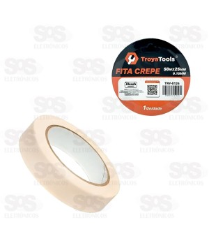 Fita Crepe 50Mx25MM TroyaTools TRY-0125