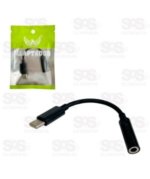 Cabo Adaptador Type-C Para P2 Fêmea Altomex AL-100-TY