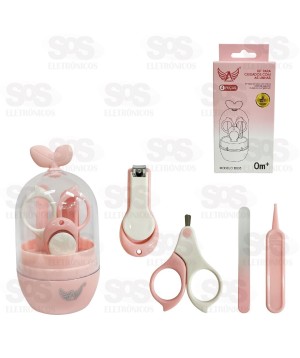 Kit Manicure Cortador De Unha 4 Peças Altomex BS05