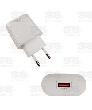 Carregador Quick Charge 3.0 Cabo Type C Altomex AL-5029-Type-C