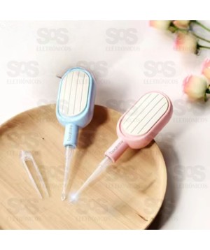 Limpador de Ouvido e Nariz Silicone e iluminação Altomex BS07