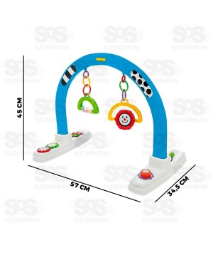 Brinquedo Móbile Didático Azul Poliplac 6037