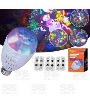 Lâmpada de LED Colorido Natalino In Card Altomex AL-L16