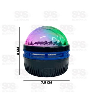 Luminária Abajur RGB Com Controle Remoto Altomex AL-L18