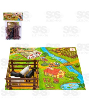 Kit Minha Fazendinha Com 9 Peças 340S