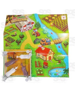 Kit Minha Fazendinha Com 9 Peças 340S