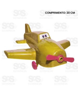 Avião De Brinquedo 20cm Colorido 580S