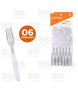 Kit Garfo De Mesa Bali 6 Unidades CRS-2647