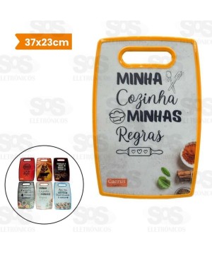 Tábua De Plástico Para Corte 37x23cm Caerus CRS-2581