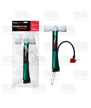 Bomba De Ar Manual Com Mangueira 30CM TRY-0049