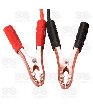 Cabo Para Bateria Chupeta 2.2 Metros 400Amp TRY-0019