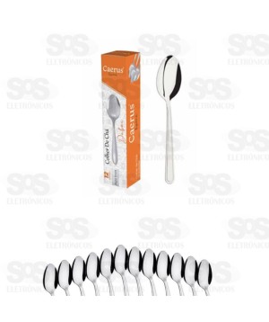 Kit Colher De Chá 12 Unidades  Caerus CRS-2620