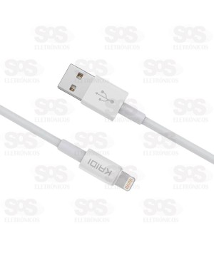 Cabo De Carregamento Iphone 1 Metro Kaidi KD-25A