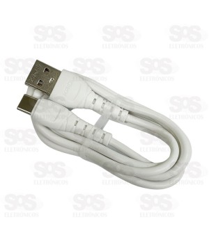 Cabo De Carregamento Turbo Type C 1 Metro Kaidi KD-17C