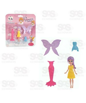 Boneca Fashion Com Acessórios Pica Pau PI4091