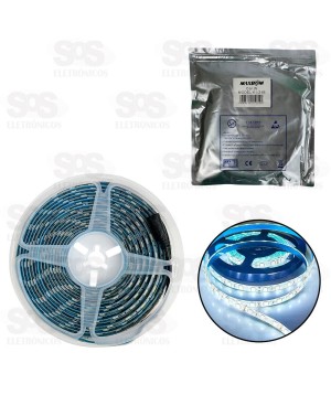 Fita De LED Branco Frio 5 Metros Maxbom 61-21B