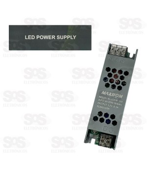 Fonte Chaveada Colmeia 12V 8.3A 100W Maxbom RS-100W-12V