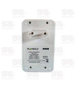 Carregador AA/AAA Com 4 Pilhas Display Flexgold FX-C18-4P