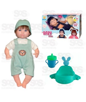 Boneco Baby Faz Xixi em Vinil Anjo 2430