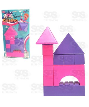 Blocos de Montar Castelo Criativo Mini Toys 6020