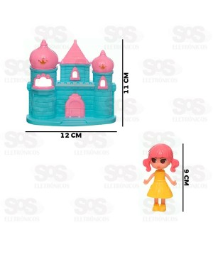 Boneca Castelo de Princesa Toy King TK-AB5591