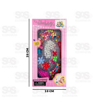 Kit Miçanga Infantil 50 Peças Toy King TK-AB6497