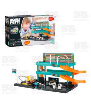 Acqua Posto Com 2 Carrinhos Nig Brinquedos 325