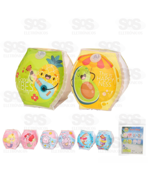 Boia Infantil De Braço Cores e Estampas Variadas Altomex AL3727