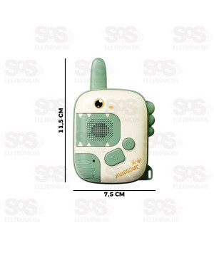 Kit Walk-Talk 2 Rádios Infantil Altomex A-666S