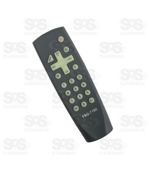 Controle Remoto Toshiba Lumina Tubo FBG 7180