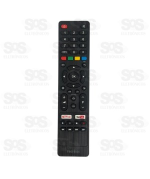 Controle Remoto Philco Tecla Netflix e Youtube  FBG 9005