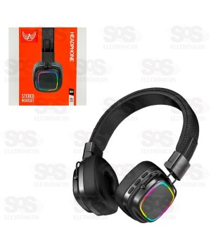 Fone De Ouvido Sem Fio Bluetooth Com LED Altomex BM765