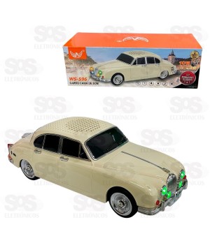 Caixa De Som 10W Bluetooth Carro Clássico Altomex WS-596