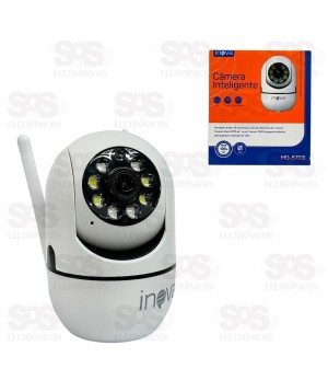 Câmera De Segurança Wi-Fi Inteligente Inova MD-5703