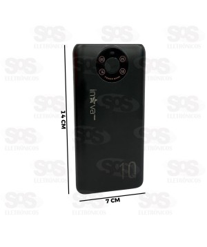 Carga Extra 10.000mAh Duplo USB Inova Prime KV-420