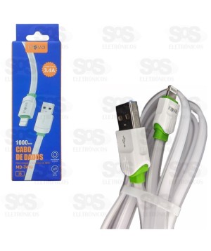 Cabo USB Para Iphone 1Metro Inova MD-7419