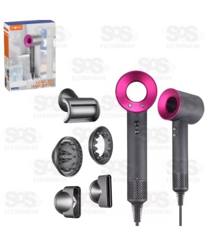 Secador De Cabelo Profissional Com 5 Acessórios 110V Inova CFT-12337-5